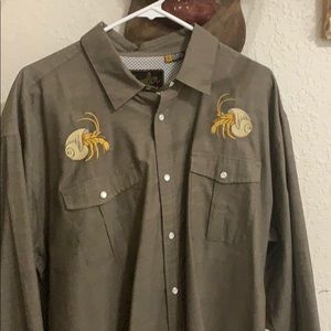 BNWT Howler Bros. L/S Gaucho Fishing Shirt XL